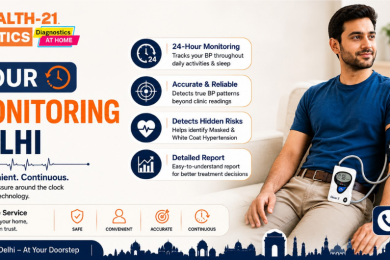 24 Hour BP Monitoring in Delhi by Goodhealth21 Diagnostics offering accurate ABPM Test at Home with expert technicians and detailed computerized reports.