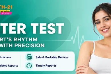 GoodHealth-21 Diagnostics Holter Test at Home banner.