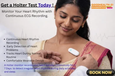 Healthcare professional providing Continuous Glucose Monitoring (CGM) service at home in Ghaziabad for diabetes management and blood sugar tracking.