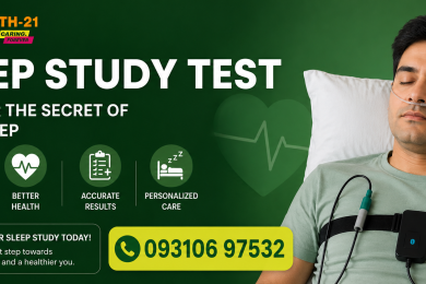 Advanced Home Polysomnography (PSG) Test in West Delhi performed by certified technicians.
